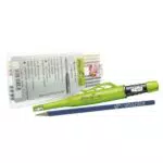 Pica Tieflochmarker - Pica-Set - Dry Longlife Stift 3030 mit 8 Ersatzminen graphit 2B/gelb/rot