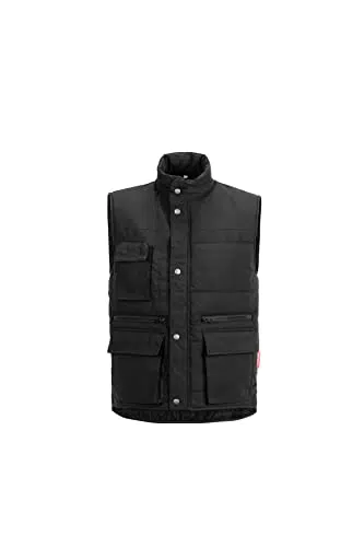 Planam Outdoor Herren Weste Turbo Weste schwarz Modell 3691 Größe