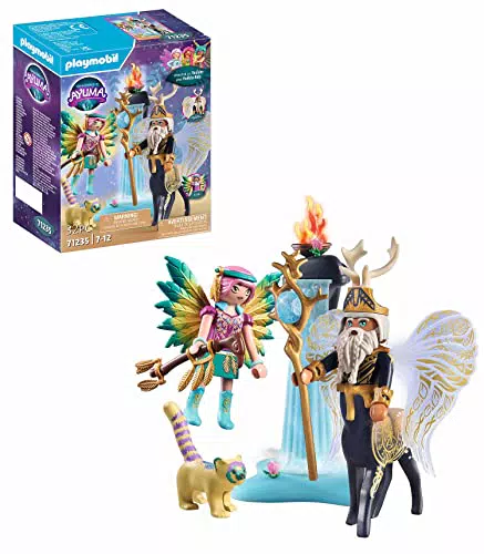 PLAYMOBIL Adventures of Ayuma 71235 Abjatus mit Knight Fairy Hildi