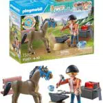 PLAYMOBIL Horses of Waterfall 71357 Hufschmied Ben & Achilles