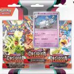 Pokémon-Sammelkartenspiel: 3er-Pack Karmesin & Purpur Obsidianflammen