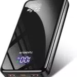 Power Bank 20000 mAh 22.5 W PD3.0 QC4.0 External Mobile Phone Battery PD20W Fast Charging Power Bank with LCD Display USB C Outputs & Inputs Portable Charger for Smartphones Smartwatch