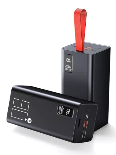 Power Bank 90000mAh, große powerbank, Externer Handyakku PD 30W& QC 4.0 Schnell Aufladende Powerbank