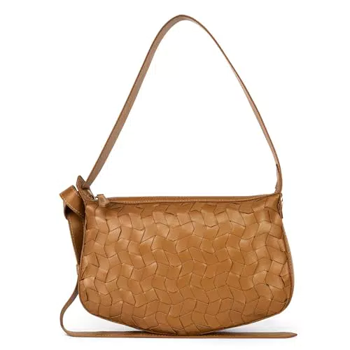 PS PETITE SIMONE Crossbody Bag Umhängetasche für Damen - Trendige Schultertasche aus PU-Leder