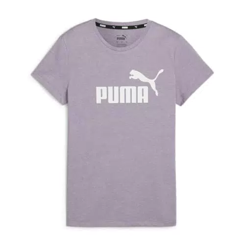 PUMA ESS Logo Heather Tee, T-Shirts, 586876