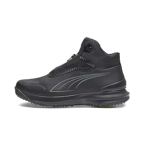 PUMA Herren DRYLBL Boot Golfschuh, Black-COOL Dark Gray
