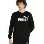 PUMA Herren Big Logo Crew Pullover