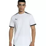 PUMA Herren T-Shirt, Grün-Weiß