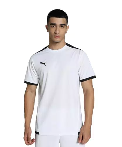 PUMA Herren T-Shirt, Grün-Weiß