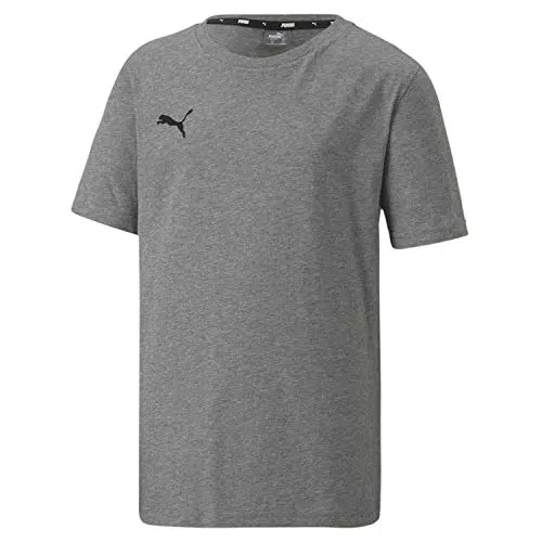 PUMA Jungen teamGOAL 23 Casuals Tee Jr T-shirt - Schwarz