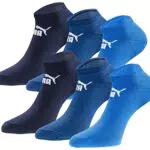 PUMA Sneakersocken Statement Edition - Damen und Herren - Weiß-Pfirsich-Koralle - Größe 39-42