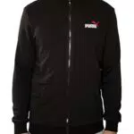 PUMA Sweatjacke Herren ohne Kapuze, Sportjacke, Trainingsjacke