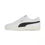 PUMA Unisex Smash 3.0 L Sneaker, White Black Gold Frosted Ivory