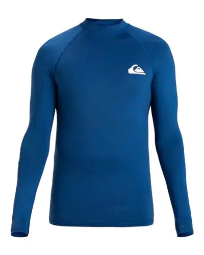 Quiksilver Everyday - Langärmliges Surf-T-Shirt mit UPF 50 für Männer Blau