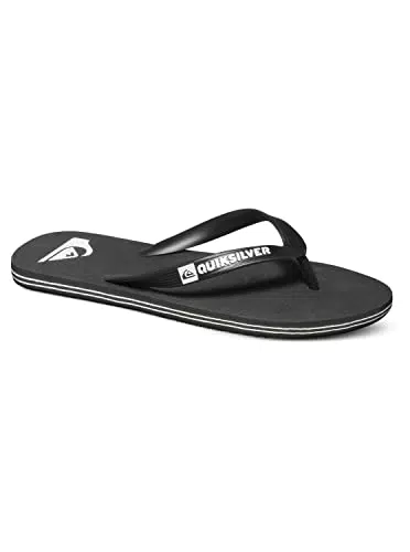 Quiksilver Herren Molokai Sandale, Black/Black/White