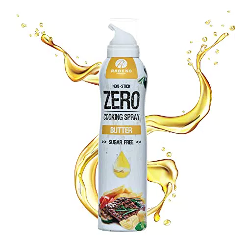 Rabeko Zero Kochspray kalorienarm, BUTTER, 800 Portionen