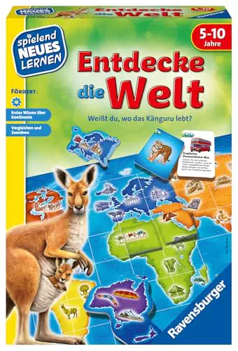 Ravensburger 24990 - Entdecke die Welt - Spielen und Lernen für Kinder