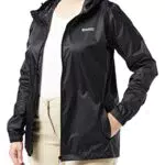 Pack-It III Atmungsaktive wasserdichte Shell-Jacke mit Kapuze und Reißverschlusstaschen