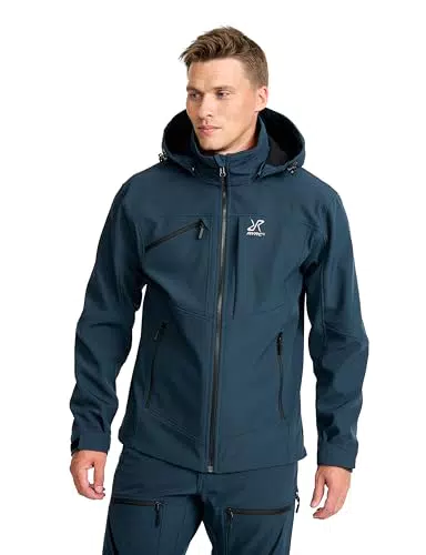RevolutionRace Hiball Softshell Jacke für Herren – Outdoor Jacke zum Wandern