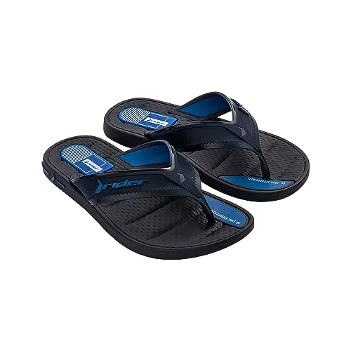 Rider Herren Sprint DEDO AD Flipflop, Black/Blue