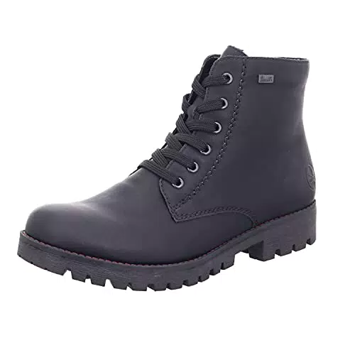 Rieker Damen 785M1 Mode-Stiefel, schwarz