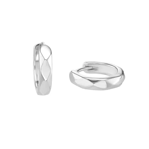 s.Oliver Creolen 925 Sterling Silber Damen Ohrschmuck