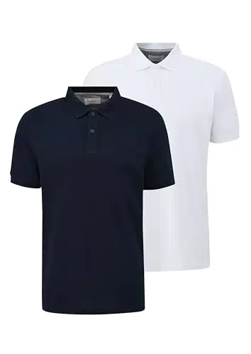 s.Oliver Herren Polohemd - Stilvolles blau
