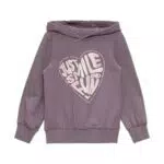s.Oliver Mädchen 2149399 Sweatshirt mit Kapuze und Glitzerprint