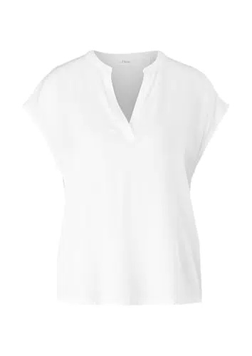s.Oliver Damen 120.11.899.12.130.2112033 T Shirt, Weiß