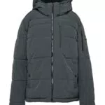 s.Oliver Wasserabweisende Steppjacke mit Abnehmbarer Kapuze schiefergrau