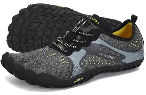 "SAGUARO Barfußschuhe für Herren und Damen - Traillaufschuhe für Outdoor & Indoor Fitness"