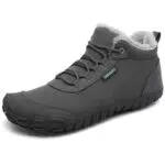 SAGUARO Barfußschuhe Damen Winter Gefüttert Rutschfest Wasserabweisend