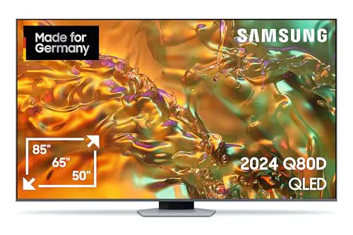Samsung QLED 4K Q80C 98 Zoll Fernseher, Smart-TV, Direct Full Array