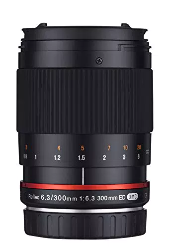 SAMYANG 881009 300mm F6.3 Objektiv für Anschluss Sony E - schwarz