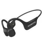 SANOTO Knochenschall Kopfhörer, Open Ear Bluetooth 5.0 Kopfhörer Sport Bone Conduction Kabellos IPX7 wasserdichte Schweißfeste Sportkopfhörer Fahrrad Radfahren