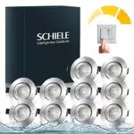 Schiele LED Einbaustrahler Einbauleuchten Flach Spots 230V