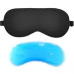 Schlafmaske mit Kühlkissen, Color You Schalfbrille Augenmaske kühlend Kühlmaske Augen Maske Schlaf für Damen und Herren