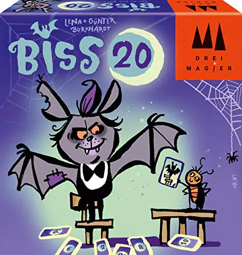 Schmidt Spiele 40890 Biss 20, DREI Magier Kartenspiel