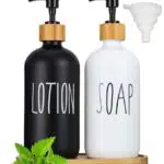 Seifenspender Küche Set, 2 Stücke Shampoo Spender Soap Dispenser