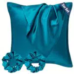 Seiwohl Satin Kissenbezug 80x80 2er Set, Weich wie Seidenkissenbezug Silk Pillowcase
