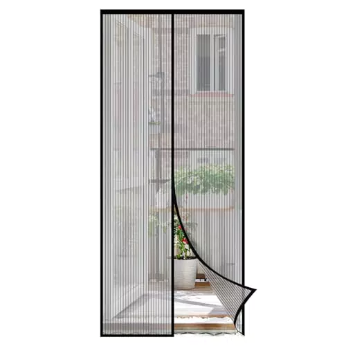 Sekey Magnet Fliegengitter Tür ohne Bohren Katzensicher