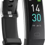 Septoui Smartwatch für Damen und Herren, Fitness-Tracker mit GPS, Herzfrequenz und Schlafmonitor