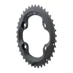 Shimano Unisex Erwachsene Deore Kettenblatt, Schwarz