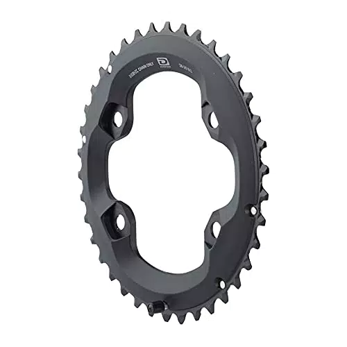 Shimano Unisex Erwachsene Deore Kettenblatt, Schwarz
