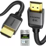 Silkland 10K 8K HDMI 2.1 Kabel 2m, Zertifiziertes HDMIKabel 4K@144Hz/120Hz 8K@60Hz