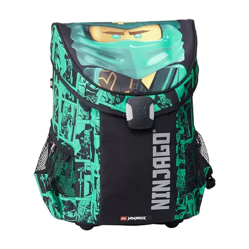 SKANDO BAGS LEGO NINJAGO Leichte Schultasche - Geräumiger Rucksack für Schulbücher