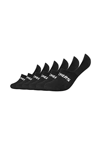 Skechers Unisex Füßlinge Mesh Ventilation 6er Pack 43/46 black