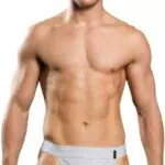 SKINY Herren Tanga Cotton Retro G-String, Weiß, XL