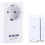 Smartwares Erkennungsset für offene Türen & Fenster - Inklusive Steckdose und Batterie - Integrierter