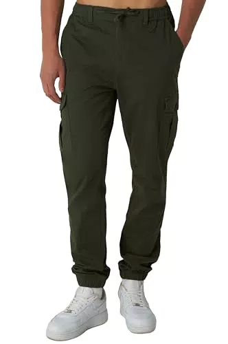Smith & Solo Cargohose Herren – Stretch Chino Cargo Hosen mit Taschen